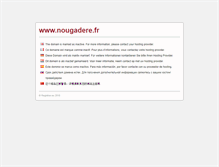 Tablet Screenshot of nougadere.fr